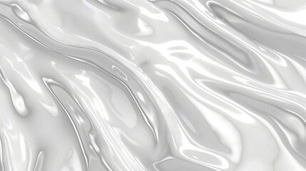 Obraz premium Smooth white plastic texture with a glossy finish