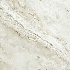 Fototapeta premium Smooth white travertine tile texture with subtle veining