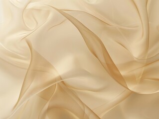Obraz premium Soft beige shadow pattern on a light background, creating a gentle and elegant texture
