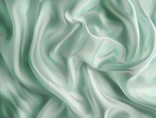 Fototapeta premium Soft pastel mint texture with a smooth gradient