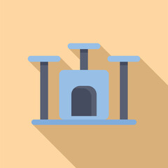 Modern cat tree providing hours of entertainment and enrichment for your feline companion