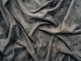 Obraz premium Subtle grey velvet fabric texture with a soft and plush appearance