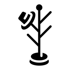coat rack Solid icon