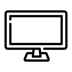 television Line Icon