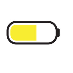 Battery Icon Sticker