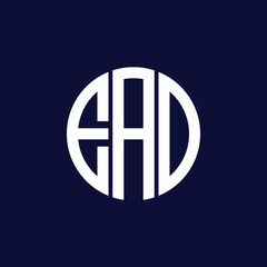 Obraz premium projekt logo koła łebkowego