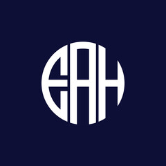 eah circle logo design