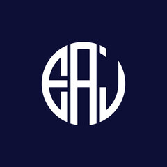 eaj circle logo design