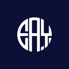 eay circle logo design