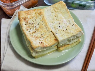 아시아 전통음식 두부구이