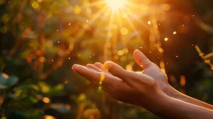 Reiki therapy is a type of healing that uses the power of touch to promote health and well-being. It's done by placing hands on different parts of the body.