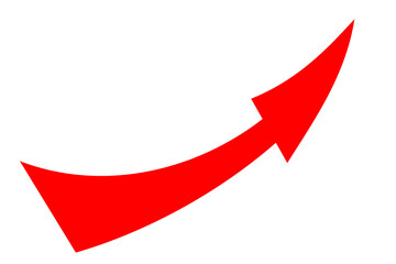 up curve arrow