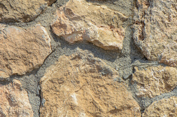 Stone wall texture background. wall of stones background or web banner.