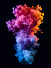 Fototapeta premium Abstract white smoke or steam swirls