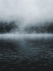 Fototapeta premium Abstract white smoke or steam swirls