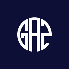 gaz circle logo design