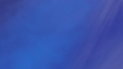 Abstract background Flat style. Freeform blue gradient color background with defocused blur and noise effects. Light and dark blue colors copy space 