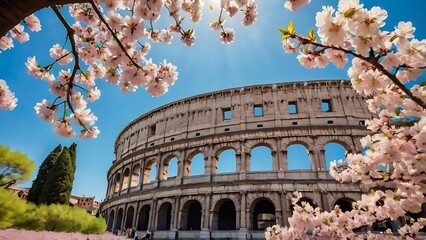 Obraz premium Springtime in Rome