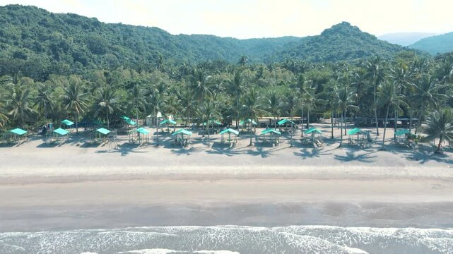 cottages at the beach and shore