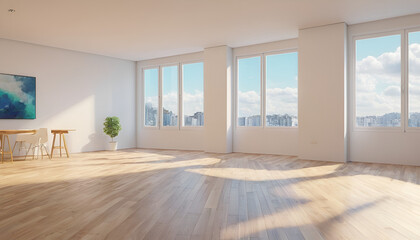 Obraz premium empty room