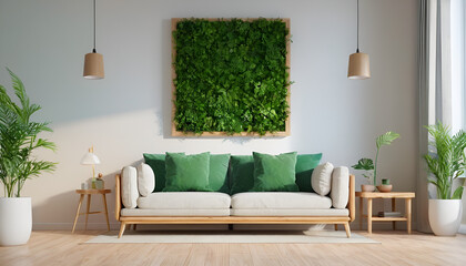green living room