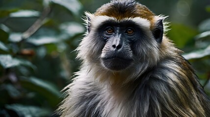 Obraz premium portrait of a monkey 