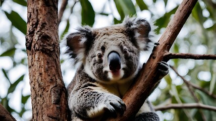 Obraz premium koala in tree