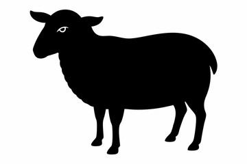 illustration of sheep, sheep vector illustration, sheep silhouette, animal silhouette isolated vector Illustration, png, Funny cute otter, Jumping cartoon Pats