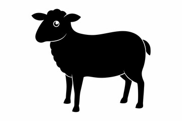 illustration of sheep, sheep vector illustration, sheep silhouette, animal silhouette isolated vector Illustration, png, Funny cute otter, Jumping cartoon Pats
