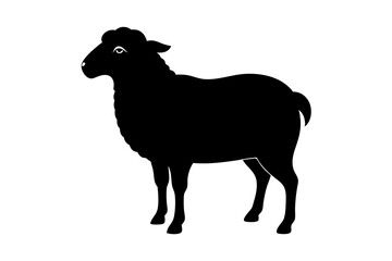 illustration of sheep, sheep vector illustration, sheep silhouette, animal silhouette isolated vector Illustration, png, Funny cute otter, Jumping cartoon Pats