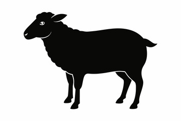 illustration of sheep, sheep vector illustration, sheep silhouette, animal silhouette isolated vector Illustration, png, Funny cute otter, Jumping cartoon Pats