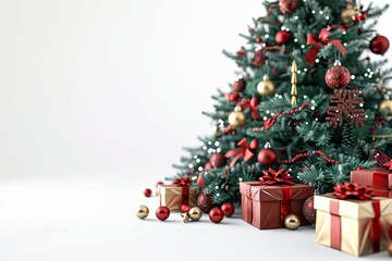 christmas tree with presents