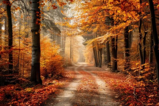 autumn in the forest
