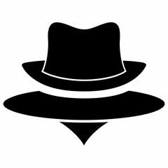 halloween hat vector silhouette