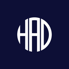 had circle logo design