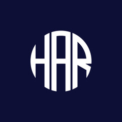 har circle logo design