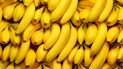 Bunch of ripe bananas background