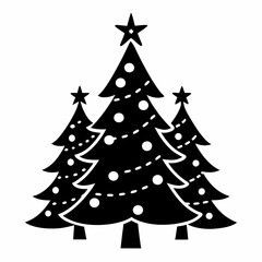 christmas tree vector