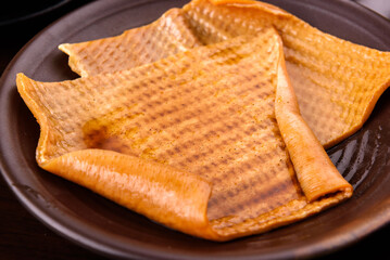 Korean restaurant with grilled pork and beef