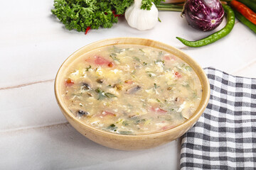 Chicken hot and sour soup