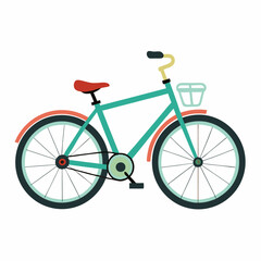 Fototapeta premium bicycle clipart cartoon Illustration drawing