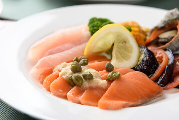 Korean Buffet Restaurant Meal Sushi