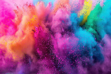 Fototapeta premium colorful powders that are commonly associated with the festival of Holi.