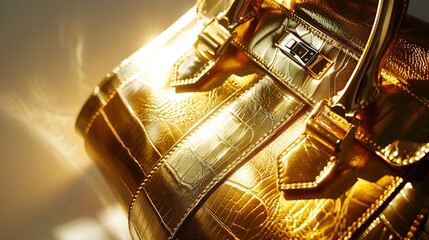 A beautiful bag that can also be used for shopping and the background is white