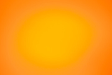 A bright orange background with a yellow circle in the center