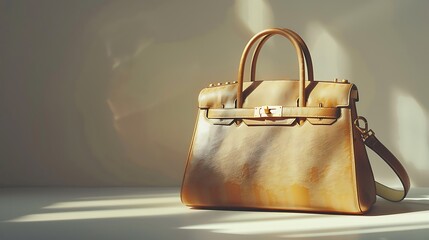 A beautiful bag that can also be used for shopping and the background is white