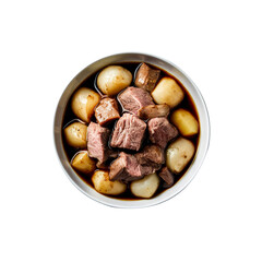 Fototapeta premium Japan Food Nikujaga Transparent Background