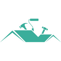 Fototapeta premium Home Renovation Icon