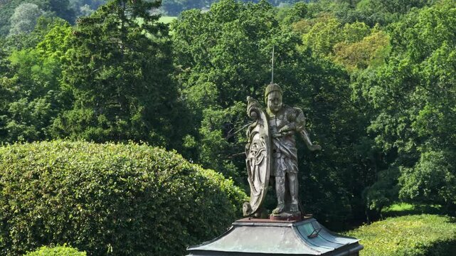 Majestic Rogalin Castle at Sunset