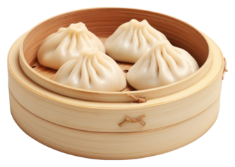 PNG Dumpling steamed food xiaolongbao.